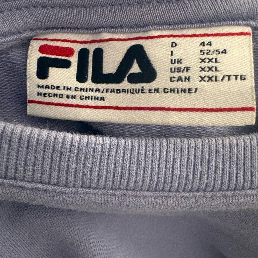 Fila Periwinkle Crewneck Sweatshirt - Picture 3 of 6